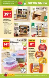Gazetka promocyjna Biedronka - Okazje Tygodnia - Gazetka - ważna od 14.03 do 14.03.2026 - strona 14 - produkty: Warzywa, Ser, Chlebak, Maselniczka, Pojemnik, Owoce, Chleb