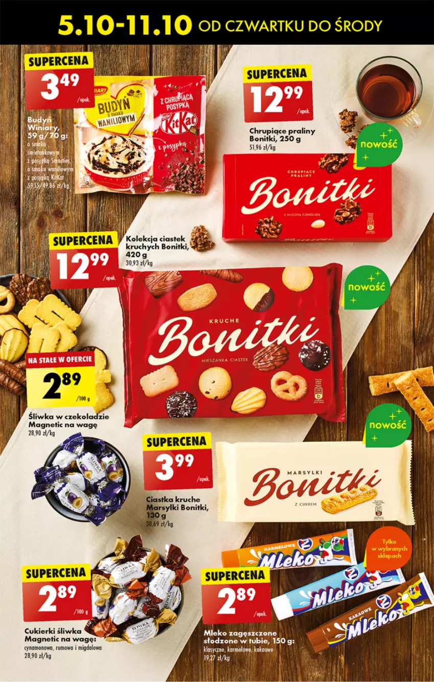 Gazetka promocyjna Biedronka - Od czwartku - ważna 05.10 do 11.10.2023 - strona 41 - produkty: Bonitki, Cukier, Cukierki, Mars, Praliny, Rum, Stek