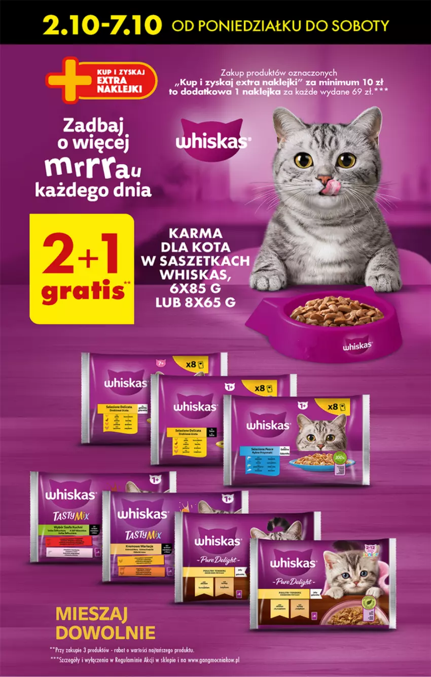 Gazetka promocyjna Biedronka - Od czwartku - ważna 05.10 do 11.10.2023 - strona 57 - produkty: Klej, Whiskas