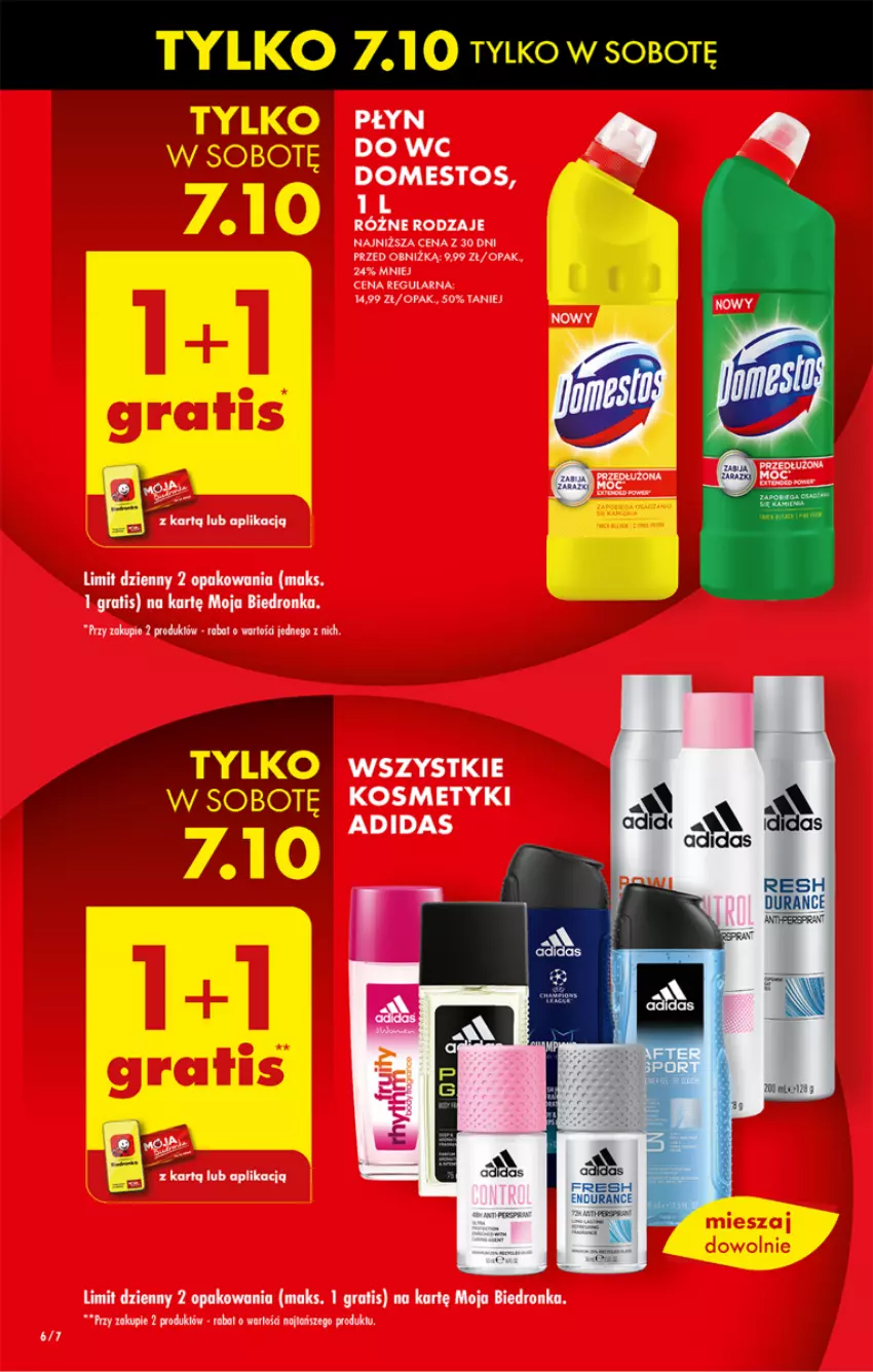 Gazetka promocyjna Biedronka - Od czwartku - ważna 05.10 do 11.10.2023 - strona 6 - produkty: Adidas, Fa, Gra, HP