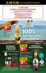 Gazetka promocyjna Biedronka - Od czwartku - Gazetka - ważna od 11.10 do 11.10.2023 - strona 48 - produkty: Piwa, Piwo, Ser, Por, Gra, Corona Extra, Olej, Olewnik