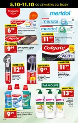 Gazetka promocyjna Biedronka - Od czwartku - Gazetka - ważna od 11.10 do 11.10.2023 - strona 50 - produkty: Colgate Total, Por, Palmolive, Płyn do płukania jamy ustnej, Szczoteczka do zębów, Pasta do zębów, Płyn do płukania, Colgate, Szczoteczka, LG, Fa