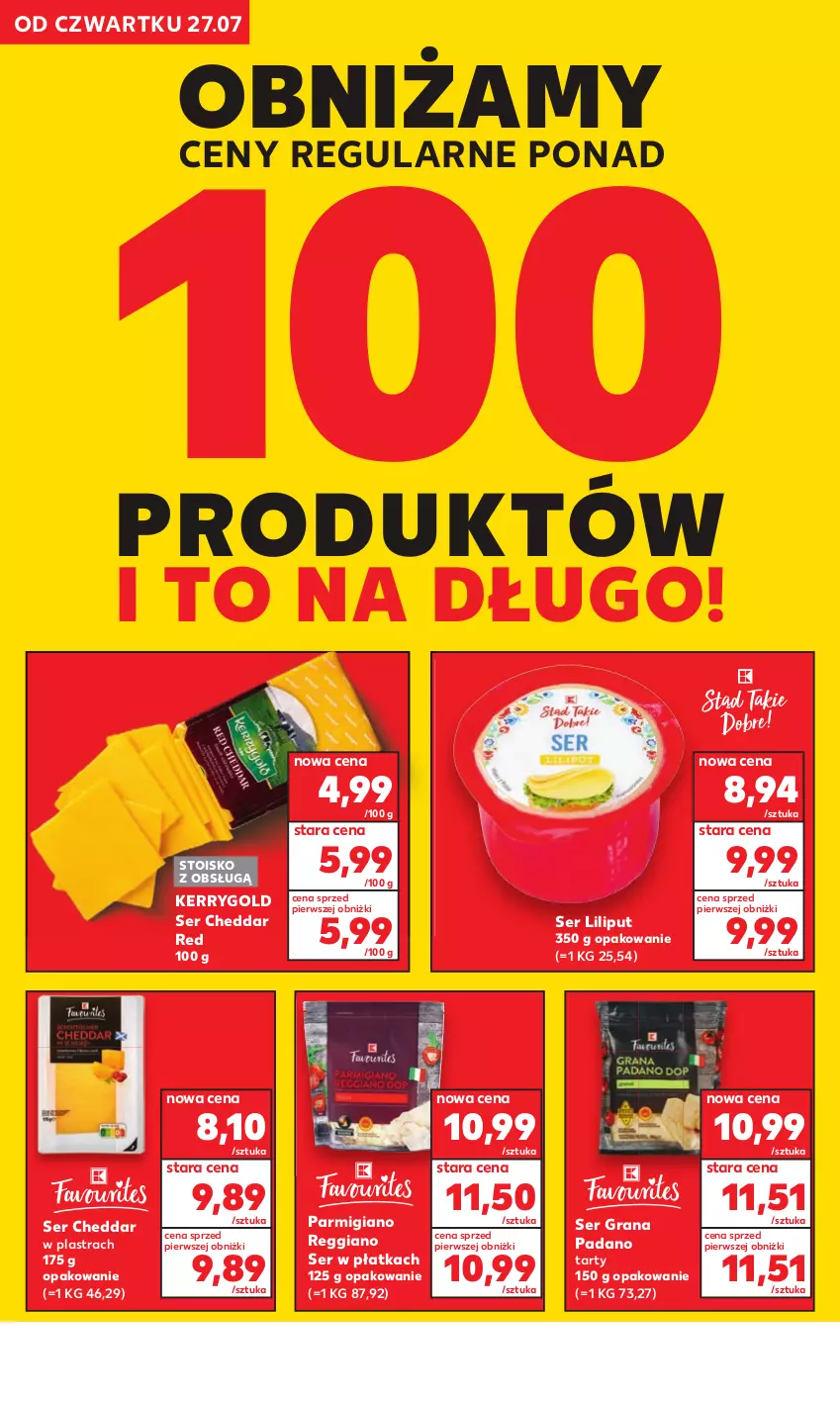 Gazetka promocyjna Kaufland - Kaufland - ważna 27.07 do 09.08.2023 - strona 4 - produkty: Cheddar, Gra, Ser