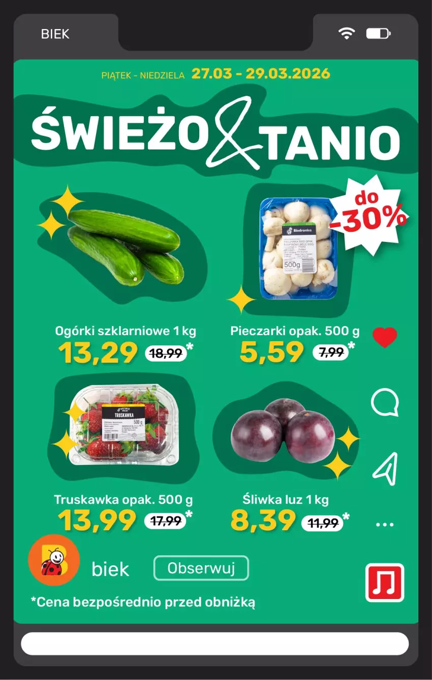 Gazetka promocyjna Biedronka - Gazetka - ważna 27.03 do 03.04.2026 - strona 6 - produkty: Piec