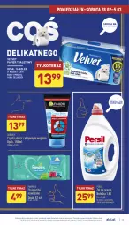 Gazetka promocyjna Aldi - Pełny katalog - Gazetka - ważna od 05.03 do 05.03.2022 - strona 19 - produkty: Pampers, Papier, Persil, Tera, Papier toaletowy, Velvet, Chusteczki, Garnier