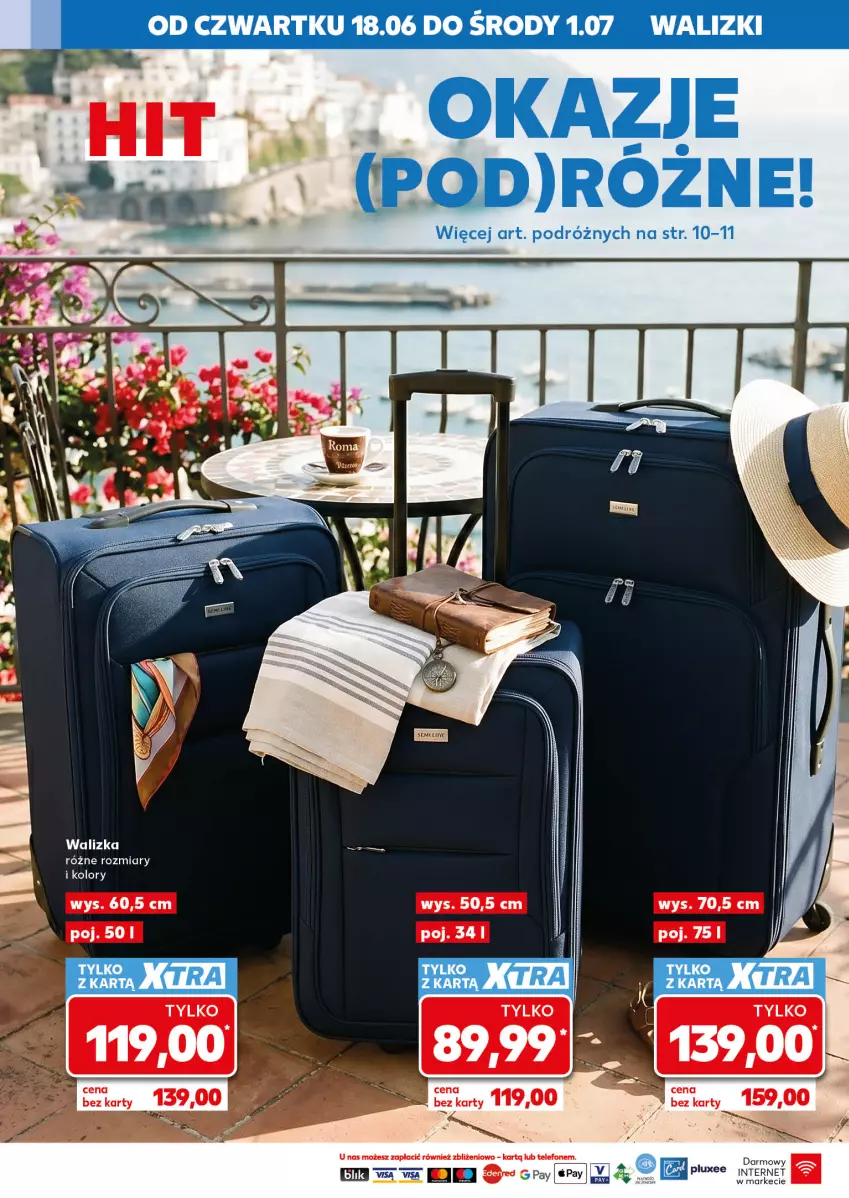 Gazetka promocyjna Kaufland - Kaufland - ważna 18.06 do 01.07.2026 - strona 4 - produkty: Telefon, Walizka