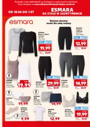 Gazetka promocyjna Kaufland - Kaufland - Gazetka - ważna od 01.07 do 01.07.2026 - strona 10 - produkty: Podkoszulek, Ubrania, Top, Ser, Gin, Biustonosz, Karp, Kosz, Skarpetki, Rower, Moda, Legginsy, Figi, Spodnie, Bokserki