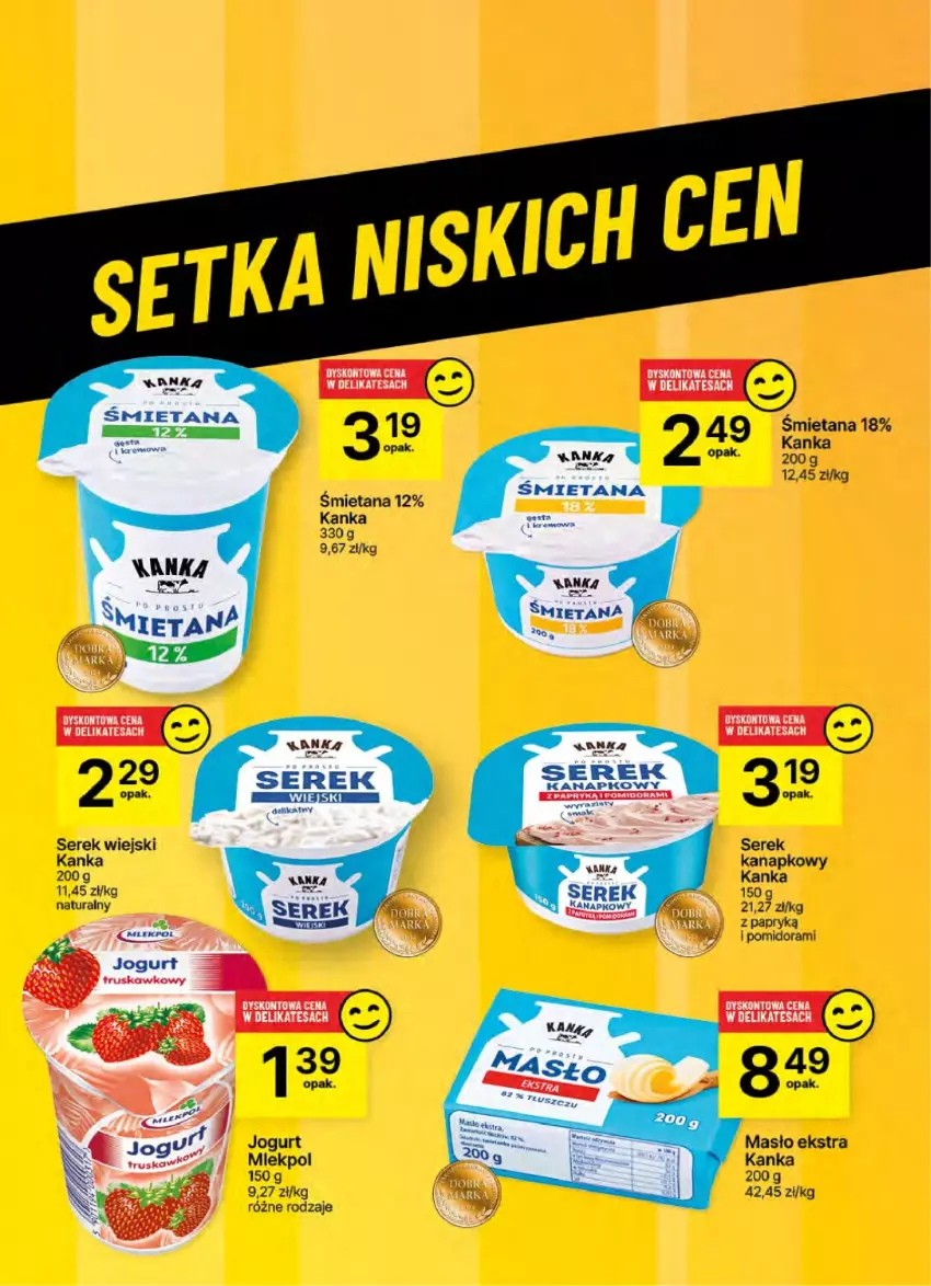 Gazetka promocyjna Delikatesy Centrum - NOWA GAZETKA Delikatesy Centrum od 28 listopada! 28.11-04.12.2024 - ważna 28.11 do 04.12.2024 - strona 43 - produkty: Masło, Ser, Serek, Serek wiejski