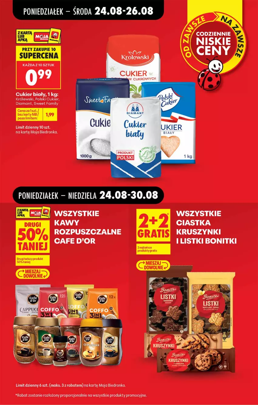 Gazetka promocyjna Biedronka - Od Poniedziałku - ważna 24.08 do 30.08.2026 - strona 7 - produkty: Cukier, Diamant, Fa, Gra, Królewski, Por