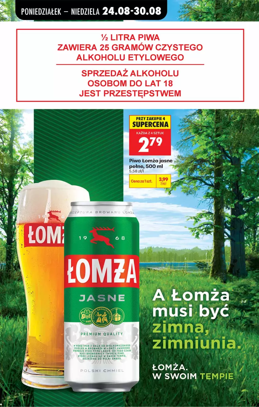 Gazetka promocyjna Biedronka - Od Poniedziałku - ważna 24.08 do 30.08.2026 - strona 80 - produkty: Gra, Mus, Piwa, Piwo