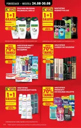 Gazetka promocyjna Biedronka - Od Poniedziałku - Gazetka - ważna od 30.08 do 30.08.2026 - strona 10 - produkty: Por, Gra, Palmolive, Dezodorant, Dove, Gillette, Lakier