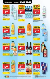Gazetka promocyjna Biedronka - Od Poniedziałku - Gazetka - ważna od 30.08 do 30.08.2026 - strona 50 - produkty: Sok pomarańczowy, Sok, Mus, Napój energetyczny, Red Bull, Muszynianka, Tymbark, Syrop, Woda mineralna, Napój niegazowany, Woda, Napój, Cisowianka, Herbapol, Imbir