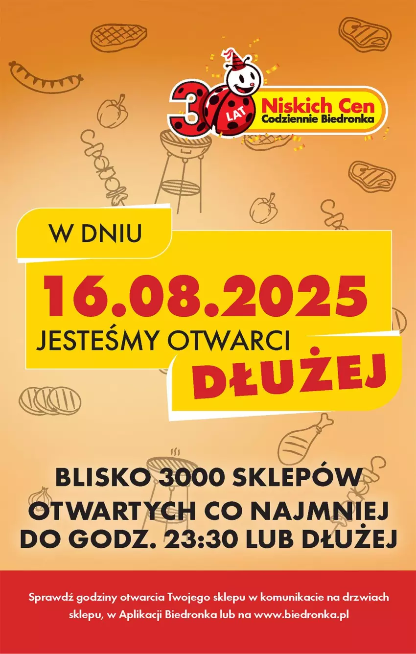 Gazetka promocyjna Biedronka - Od Czwartku - ważna 14.08 do 20.08.2025 - strona 12 - produkty: Drzwi