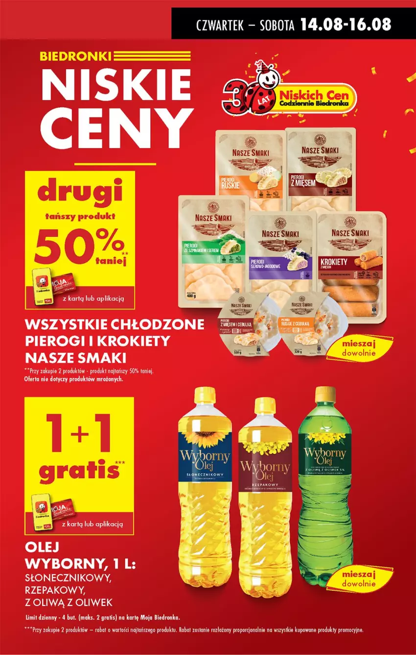 Gazetka promocyjna Biedronka - Od Czwartku - ważna 14.08 do 20.08.2025 - strona 3 - produkty: Gra, Krokiety, Pierogi, Por
