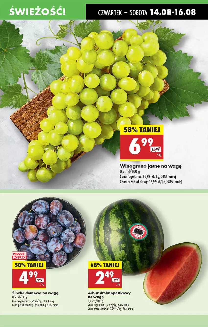 Gazetka promocyjna Biedronka - Od Czwartku - ważna 14.08 do 20.08.2025 - strona 31 - produkty: Arbuz, Wino