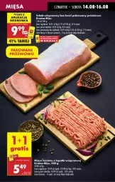 Gazetka promocyjna Biedronka - Od Czwartku - Gazetka - ważna od 20.08 do 20.08.2025 - strona 39 - produkty: Mięso mielone, Mięso mielone z łopatki wieprzowej, Schab wieprzowy, Mięso