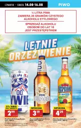 Gazetka promocyjna Biedronka - Od Czwartku - Gazetka - ważna od 20.08 do 20.08.2025 - strona 59 - produkty: Piwa, Piwo, Por, Gra, Desperados, Alkohole