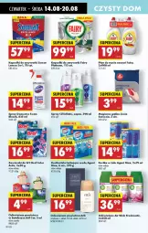 Gazetka promocyjna Biedronka - Od Czwartku - Gazetka - ważna od 20.08 do 20.08.2025 - strona 64 - produkty: Domestos, Do mycia naczyń, Zawieszki, Bref, Air Wick, Płyn do mycia naczyń, Somat, Odświeżacz powietrza, Fairy, Płyn do mycia, Zmywarki, Fa