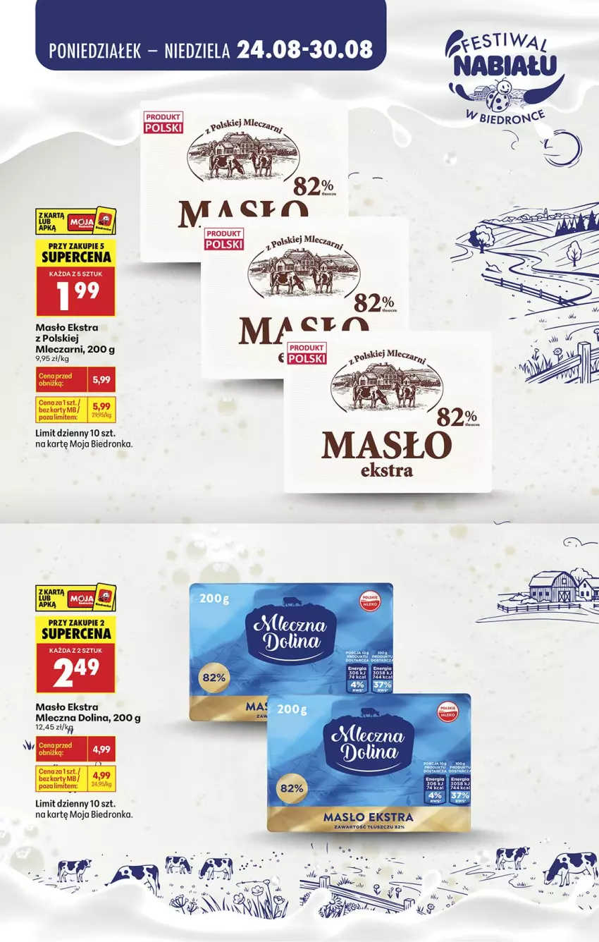 Gazetka promocyjna Biedronka - Gazetka - ważna 25.08 do 01.09.2026 - strona 2 - produkty: Masło