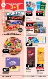 Gazetka promocyjna Netto - Od Poniedziałku - Gazetka - ważna od 22.02 do 22.02.2025 - strona 16 - produkty: Piernik, Ciastka, Princessa, Gra, Cukier, Bounty, Twix, Snickers, Wafle, Pierniki w czekoladzie, Mleczko, Czekolada, Mars, Baton, Cukierki, Nestlé, Milka