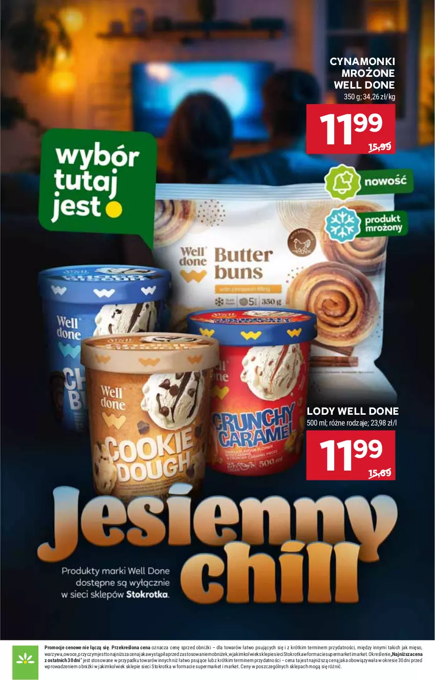 Gazetka promocyjna Stokrotka - Supermarket - ważna 13.11 do 19.11.2025 - strona 34 - produkty: Lody, Mięso, Owoce, Warzywa