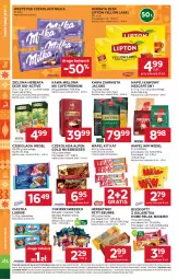 Gazetka promocyjna Stokrotka - Supermarket - Gazetka - ważna od 19.11 do 19.11.2025 - strona 16 - produkty: Kit Kat, Lubisie, Ciastka, Nescafé, Warzywa, Ser, Gin, Gra, Herbatniki Petit Beurre, Cukier, Kawa ziarnista, Kawa mielona, Kawa, Herbatniki, Lipton, Czekolada, Owoce, Cukierki, Jacobs, Herbata, Gala, Napój, Brownie, Mięso, Biszkopty, Milka