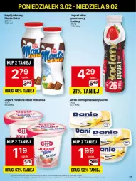 Gazetka promocyjna Delikatesy Centrum - Gazetka - ważna od 09.02 do 09.02.2025 - strona 16 - produkty: Ser, Rum, Jogurt, Mlekovita, Serek homogenizowany, Serek, Napój mleczny, Danio, Deser, Napój, Jogurt pitny, Mleko