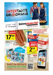 Gazetka promocyjna Intermarche - Gazetka Intermarche - Gazetka - ważna od 17.08 do 17.08.2022 - strona 1 - produkty: Piwa, Piwo, Gra, Tyskie, Wawel, Kiełbasa, LG