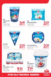 Gazetka promocyjna Makro - [Oferta specjalna] FINE LIFE - zysk dla Twojego biznesu - Gazetka - ważna od 21.03 do 21.03.2022 - strona 2 - produkty: Mozzarella, Ser, Brie, Camembert, Ser twarogowy