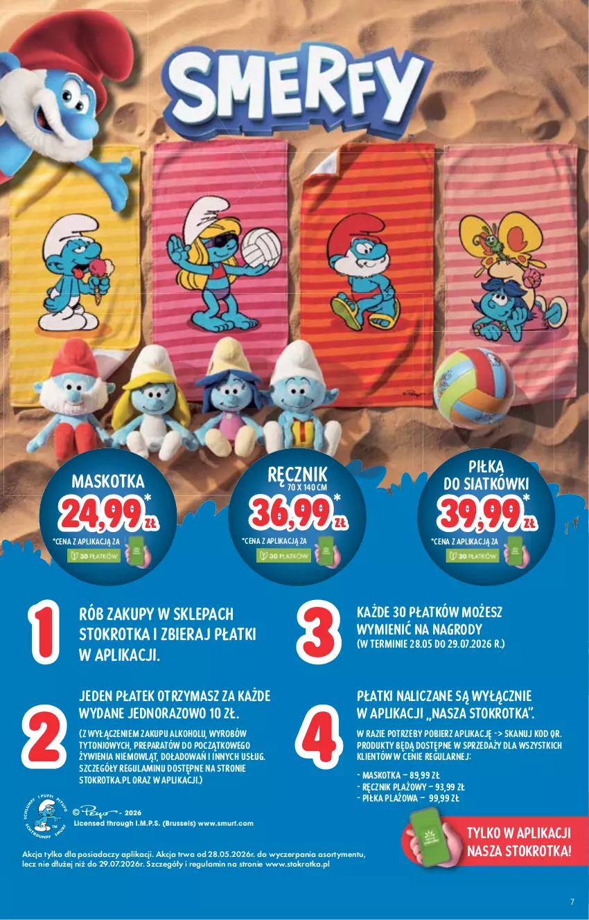Gazetka promocyjna Stokrotka - Supermarket - ważna 18.06 do 24.06.2026 - strona 28 - produkty: Ręcznik