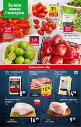 Gazetka promocyjna Stokrotka - Market - Gazetka - ważna od 04.01 do 04.01.2023 - strona 3 - produkty: Kurczak, Gra, Papryka słodka, Papryka, Granat, Tatar wołowy, Sałat, Limonka, Boczek, Flaki, Golonka wieprzowa, Pomidory, Flaki wołowe, Boczek wieprzowy