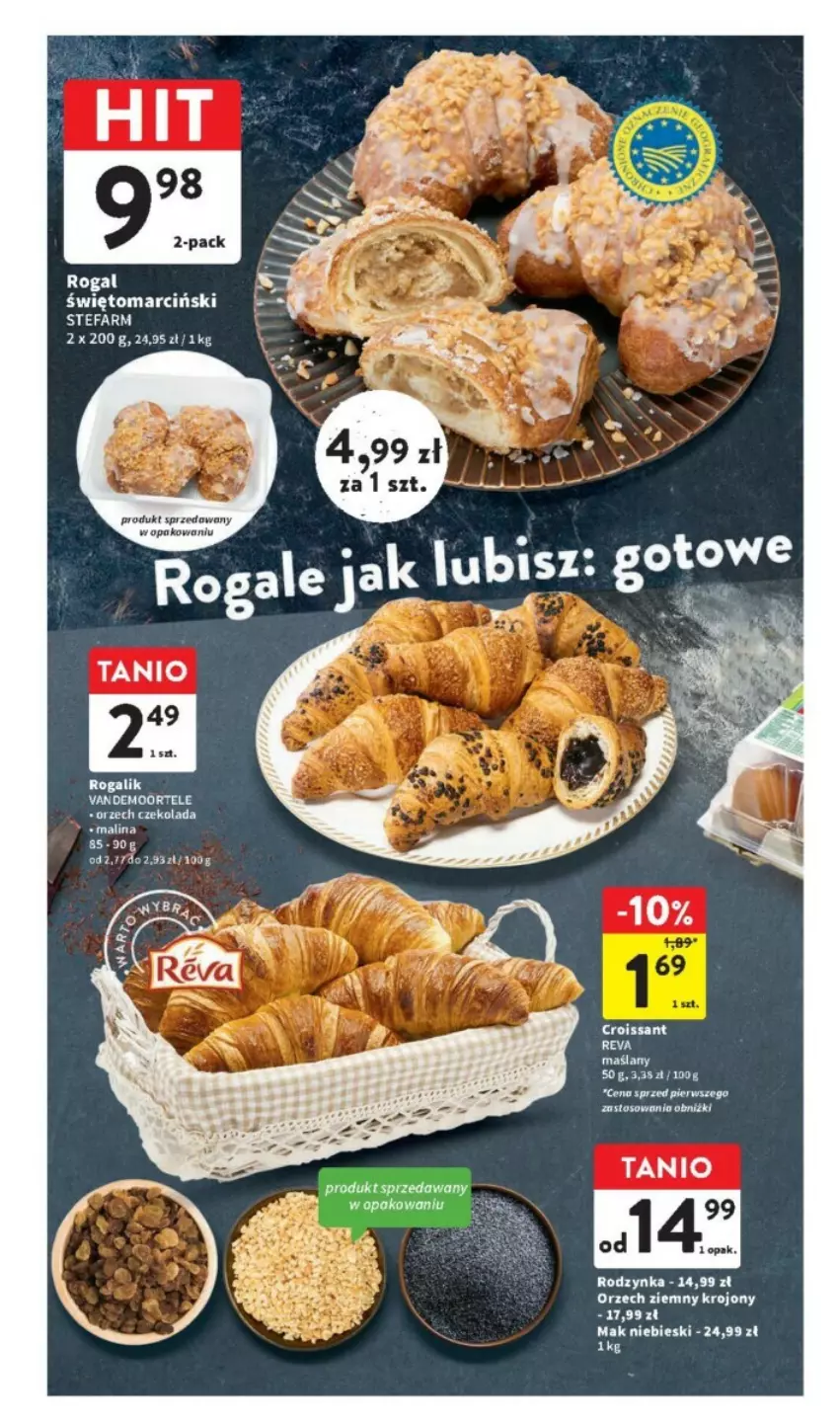 Gazetka promocyjna Intermarche - ważna 02.11 do 08.11.2023 - strona 19 - produkty: Croissant, Czekolada, Rogal