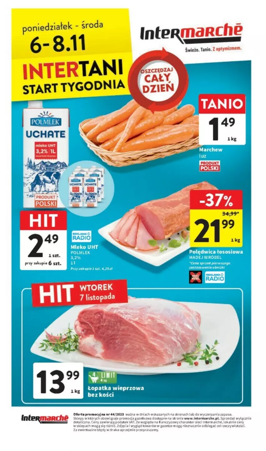 Gazetka promocyjna Intermarche - ważna 02.11 do 08.11.2023 - strona 39 - produkty: Mleko