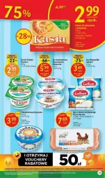 Gazetka promocyjna Delikatesy Centrum - Gazetka - ważna od 08.10 do 08.10.2023 - strona 16 - produkty: Mozzarella, Serek wiejski, Ser, Piątnica, Dell, Serek, Galbani, Danio, Fa