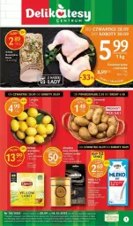 Gazetka promocyjna Delikatesy Centrum - Gazetka - ważna od 08.10 do 08.10.2023 - strona 23 - produkty: Kurczak, Rum, Cytryny, Ziemniaki, Duda, Lipton, Lavazza, Herbata