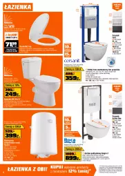 Gazetka promocyjna Obi - Gazetka OBI - Gazetka - ważna od 09.11 do 09.11.2026 - strona 6 - produkty: Piec, Kabina prysznicowa, Kompakt WC, Top, Ser, Gra, Słupek, Termos, Kosz, Deska wolnoopadająca, Meble łazienkowe, Uchwyty, Tran, Komoda, Szafka, Moda, Bateria, Brodzik, Drzwi, Alegra, Meble, Szafka z lustrem, Miska, Lakier, Fa