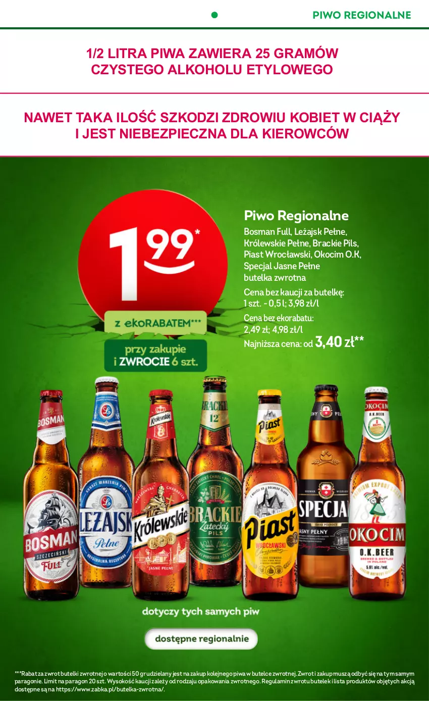 Gazetka promocyjna Żabka - ważna 07.05 do 20.05.2025 - strona 13 - produkty: Gra, Koc, Królewski, Mus, Okocim, Olej, Piast, Piec, Piwa, Piwo, Sok