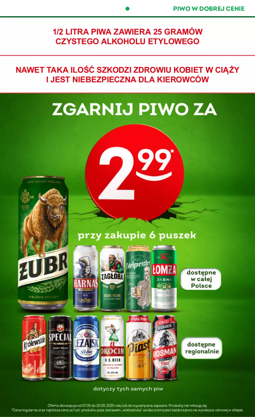 Gazetka promocyjna Żabka - ważna 07.05 do 20.05.2025 - strona 17 - produkty: Gra, Piec, Piwa, Piwo