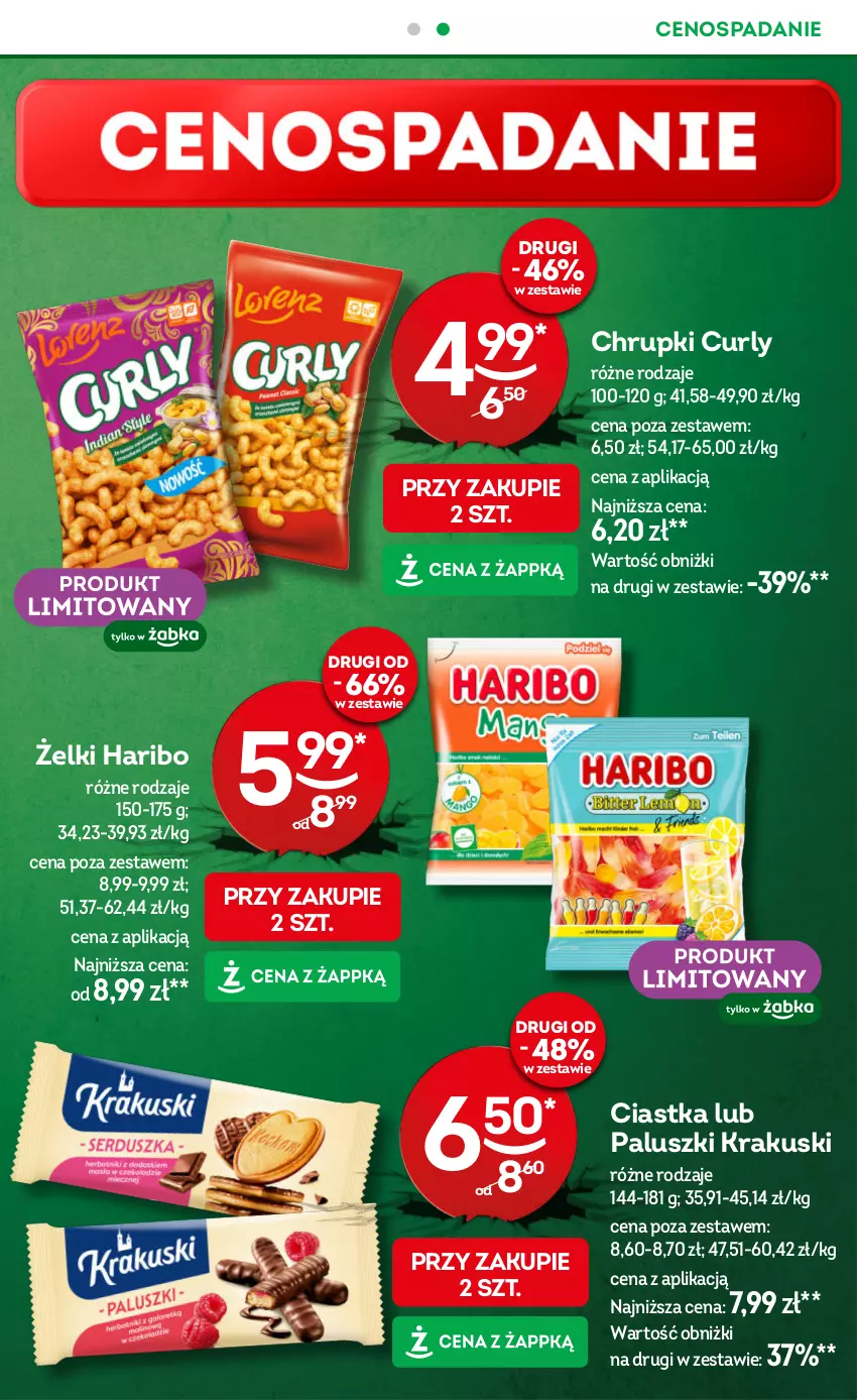 Gazetka promocyjna Żabka - ważna 07.05 do 20.05.2025 - strona 25 - produkty: Cenos, Chrupki, Ciastka, Haribo, Krakus, Krakuski
