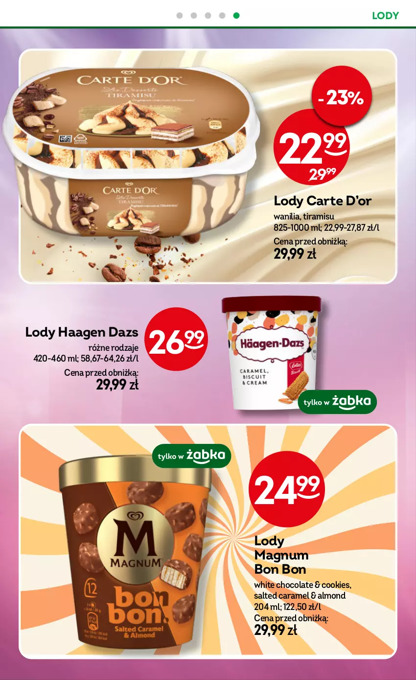 Gazetka promocyjna Żabka - ważna 07.05 do 20.05.2025 - strona 30 - produkty: Lody