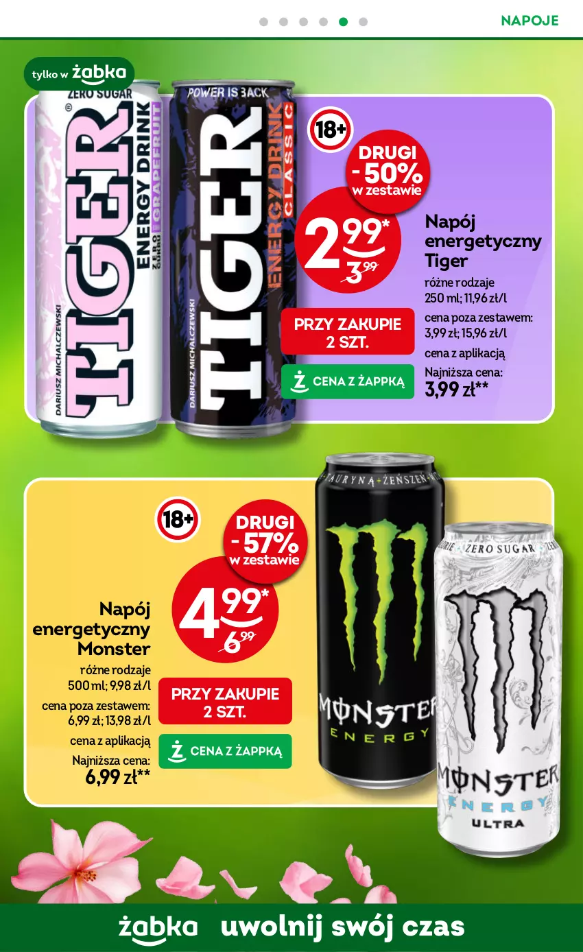 Gazetka promocyjna Żabka - ważna 07.05 do 20.05.2025 - strona 38 - produkty: Napój, Napój energetyczny, Napoje, Tiger
