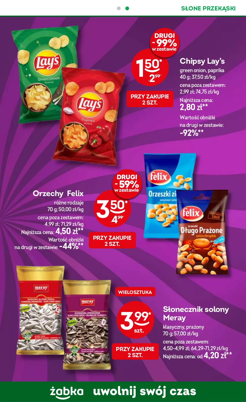 Gazetka promocyjna Żabka - ważna 07.05 do 20.05.2025 - strona 49 - produkty: Chipsy, Felix, Lay’s