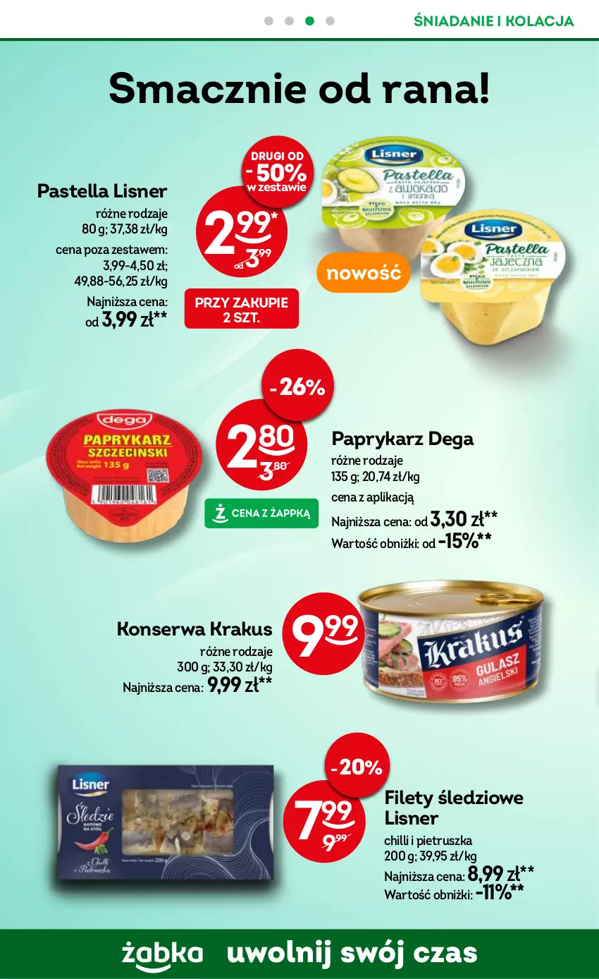 Gazetka promocyjna Żabka - ważna 07.05 do 20.05.2025 - strona 58 - produkty: Dega, Krakus, Lisner, Papryka, Paprykarz, Pastella, Pietruszka, Ser