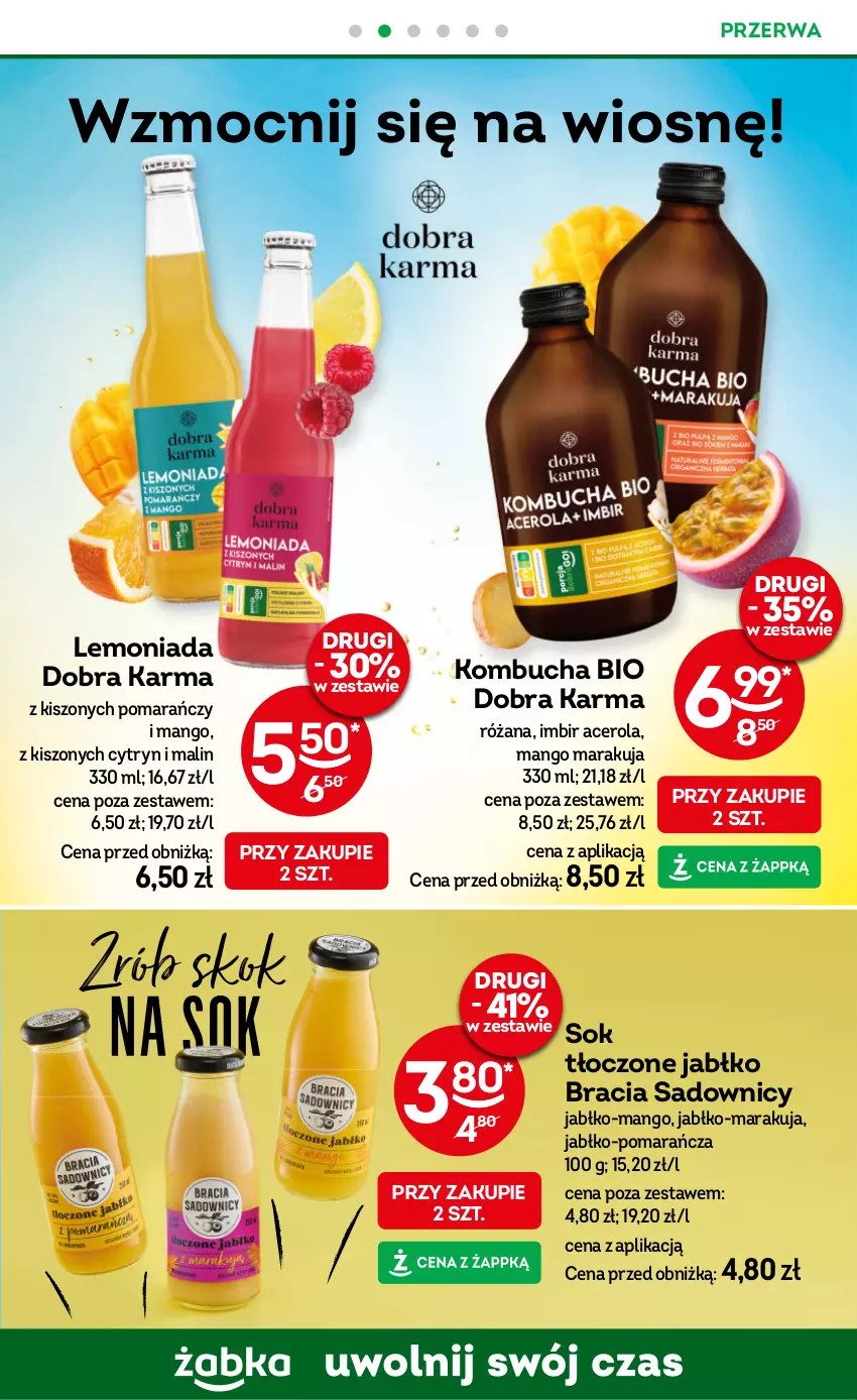 Gazetka promocyjna Żabka - ważna 07.05 do 20.05.2025 - strona 63 - produkty: Acer, Imbir, Lemoniada, Mango, Róża, Sok