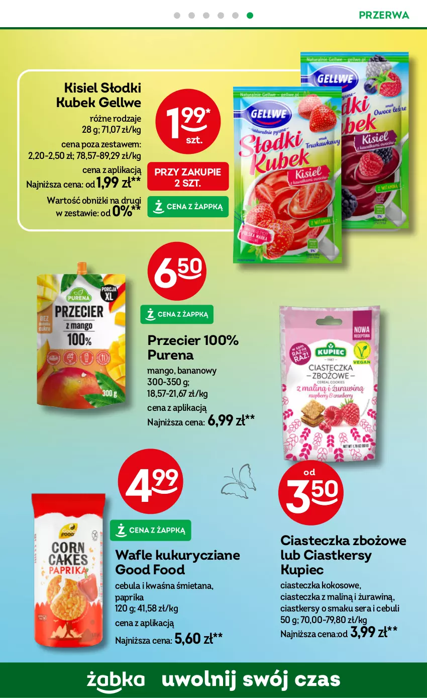 Gazetka promocyjna Żabka - ważna 07.05 do 20.05.2025 - strona 67 - produkty: Cebula, Kisiel, Kokos, Kubek, Kupiec, Mango, Piec, Pur, Ser, Wafle
