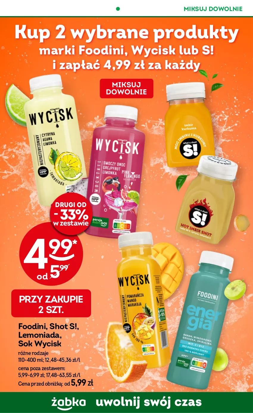 Gazetka promocyjna Żabka - ważna 07.05 do 20.05.2025 - strona 72 - produkty: Lemoniada, Sok