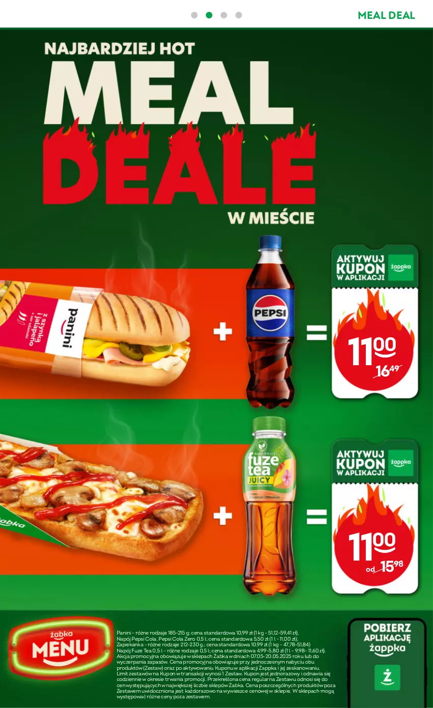 Gazetka promocyjna Żabka - ważna 07.05 do 20.05.2025 - strona 75 - produkty: Napój, Pepsi, Tran, Zapiekanka