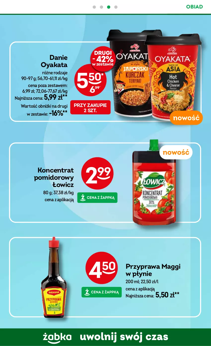 Gazetka promocyjna Żabka - ważna 07.05 do 20.05.2025 - strona 82 - produkty: Koncentrat pomidorowy, Maggi