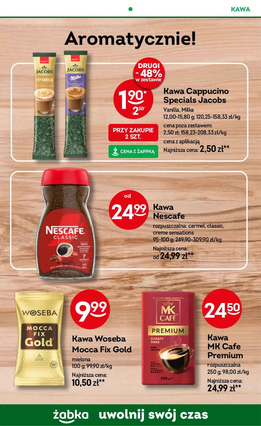 Gazetka promocyjna Żabka - ważna 07.05 do 20.05.2025 - strona 84 - produkty: Jacobs, Kawa, Milka, Mocca Fix Gold, Sati, Woseba