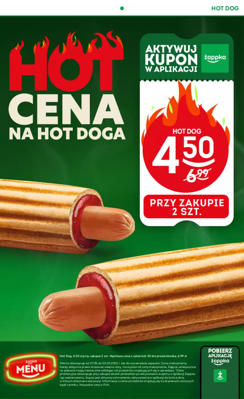 Gazetka promocyjna Żabka - ważna 07.05 do 20.05.2025 - strona 9 - produkty: Hot dog